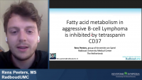 Short Talk: Tetraspanin CD37 Inhibits Lipid Metabolism in B-Cell Lymphoma icon