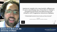 Short Talk: Lipidomics Insights into Mechanistic Differences in Acid Ceramidase Loss of Function in Farber’s Lipoganulomatosis and Spinal Muscular Atrophy with Progressive Myoclonic Epilepsy icon