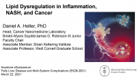 Lipid Dysregulation in Inflammation, NASH, and Cancer icon