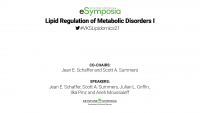 Lipid Regulation of Metabolic Disorders I icon