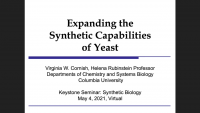 Expanding the Synthetic Capabilities of Yeast icon