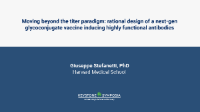Moving beyond the titer paradigm: rational design of a next-gen glycoconjugate vaccine inducing highly functional antibodies icon