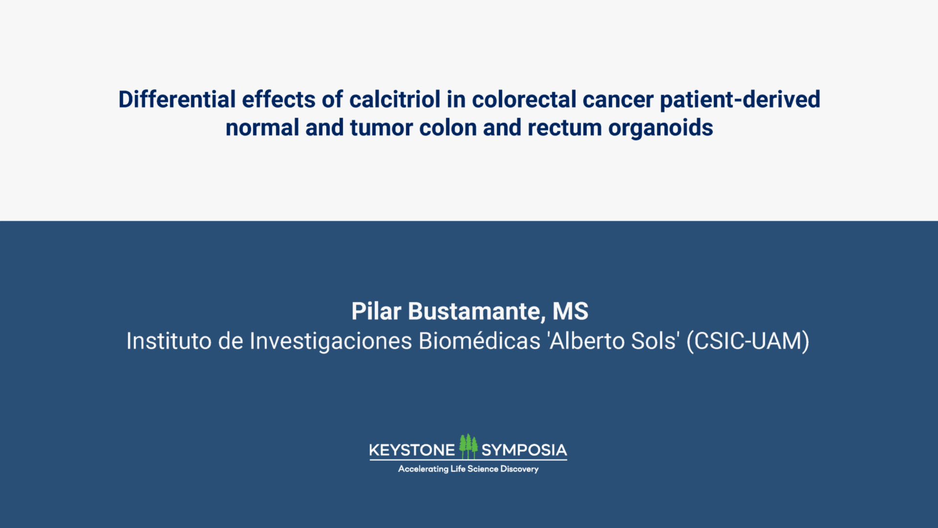 Differential effects of calcitriol in colorectal cancer patient-derived normal and tumor colon and rectum organoids icon