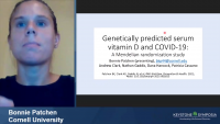 Short Talk: Genetically Predicted Serum Vitamin D and COVID-19: A Mendelian Randomisation Study icon