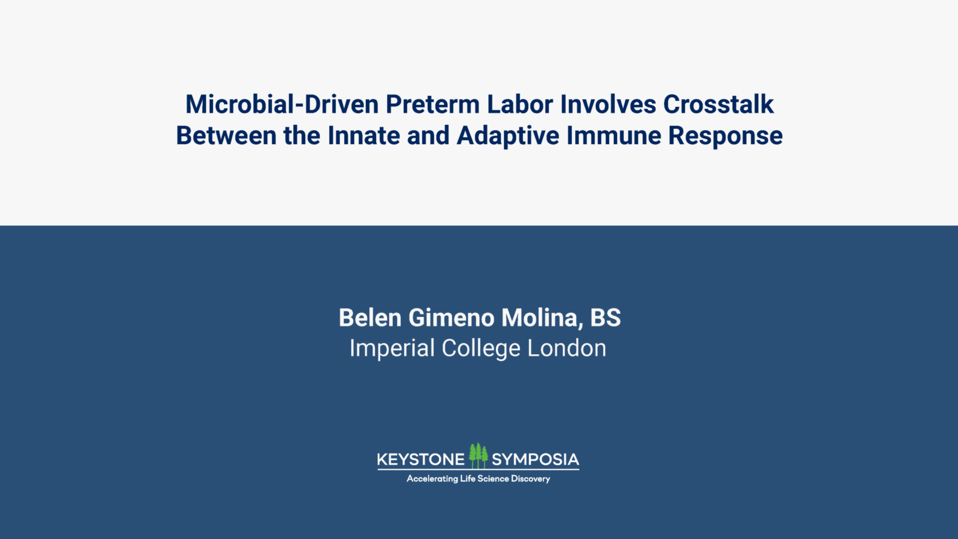 Microbial-Driven Preterm Labor Involves Crosstalk Between the Innate and Adaptive Immune Response icon