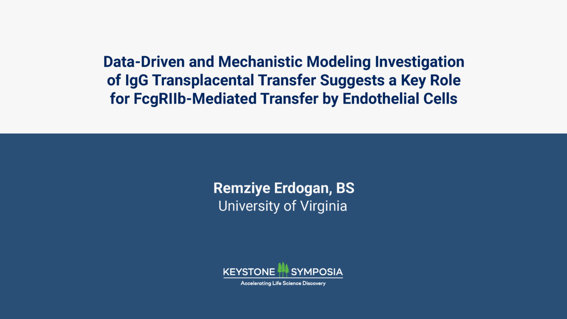 A data-driven and mechanistic modeling investigation of IgG transplacental transfer suggests a key role for FcgRIIb-mediated transfer by endothelial cells icon
