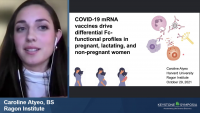 Short Talk: COVID-19 mRNA Vaccines Drive Differential Fc-Functional Profiles in Pregnant, Lactating, and Non-Pregnant Women