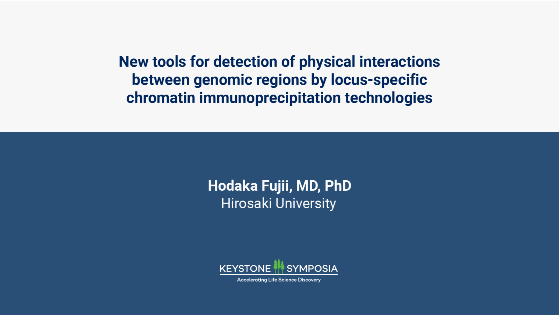 New tools for detection of physical interactions between genomic regions by locus-specific chromatin immunoprecipitation technologies icon