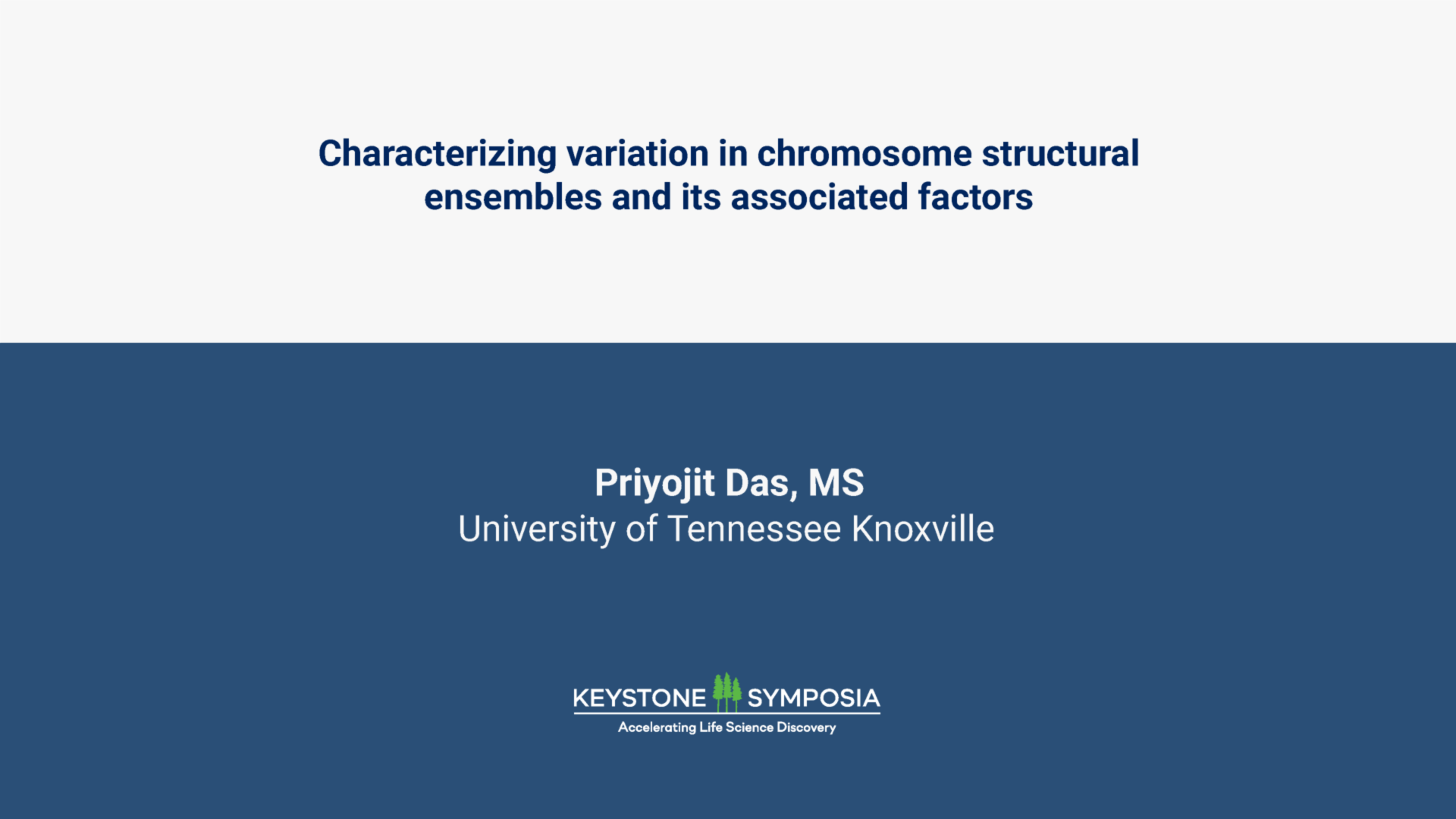 Characterizing variation in chromosome structural ensembles and its associated factors icon