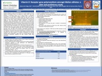Vitamin D  Receptor gene polymorphism amongst Malian athletes : A pilot and preliminary study icon