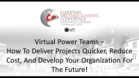 Virtual Power Teams - How To Deliver Projects Quicker, Reduce Cost, And Develop Your Organization For The Future! icon
