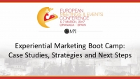 Experiential Marketing Boot Camp: Case Studies, Strategies and Next Steps