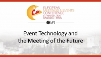 Event Technology and the Meeting of the Future