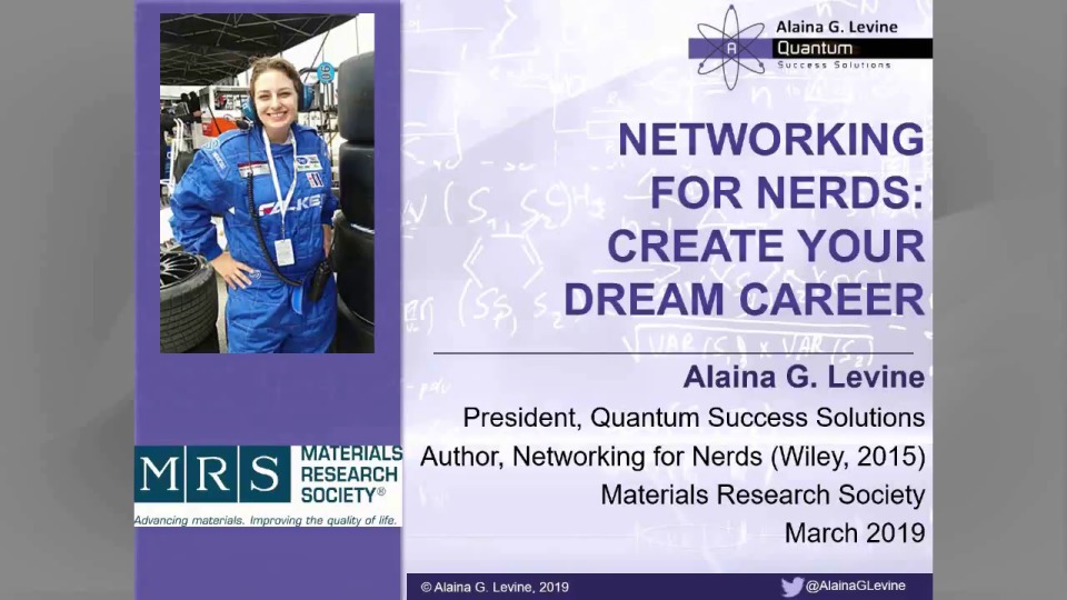 Networking for Nerds Create Your Dream Career!