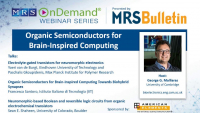 Organic semiconductors for brain-inspired computing