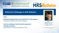 Materials Challenges in Soft Robotics