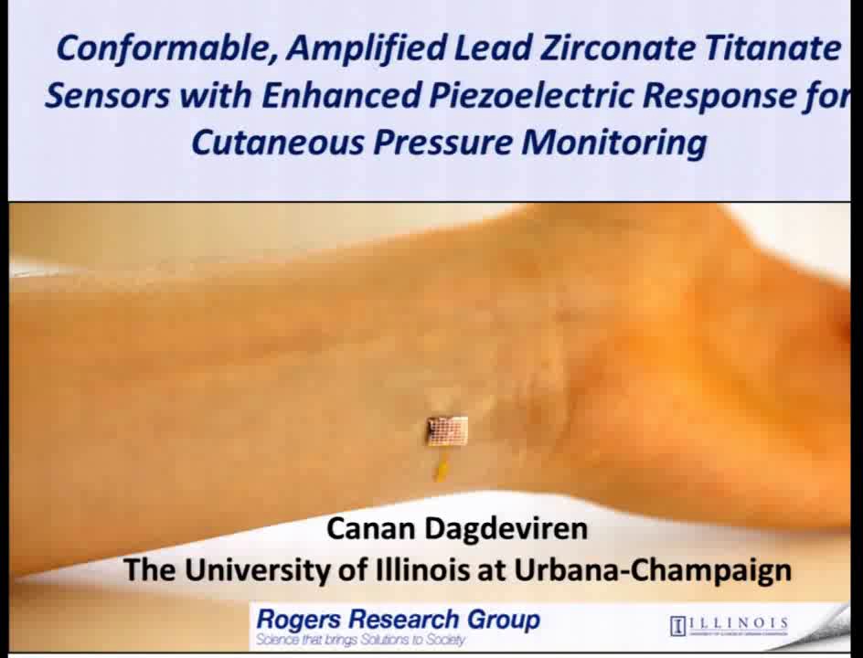 Conformable Lead Zirconate Titanate Sensors with Enhanced Piezoelectric