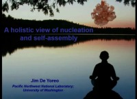 "A Holistic View of Nucleation and Self-assembly" - the 2016 MRS David Turnbull Lectureship Award Talk 
