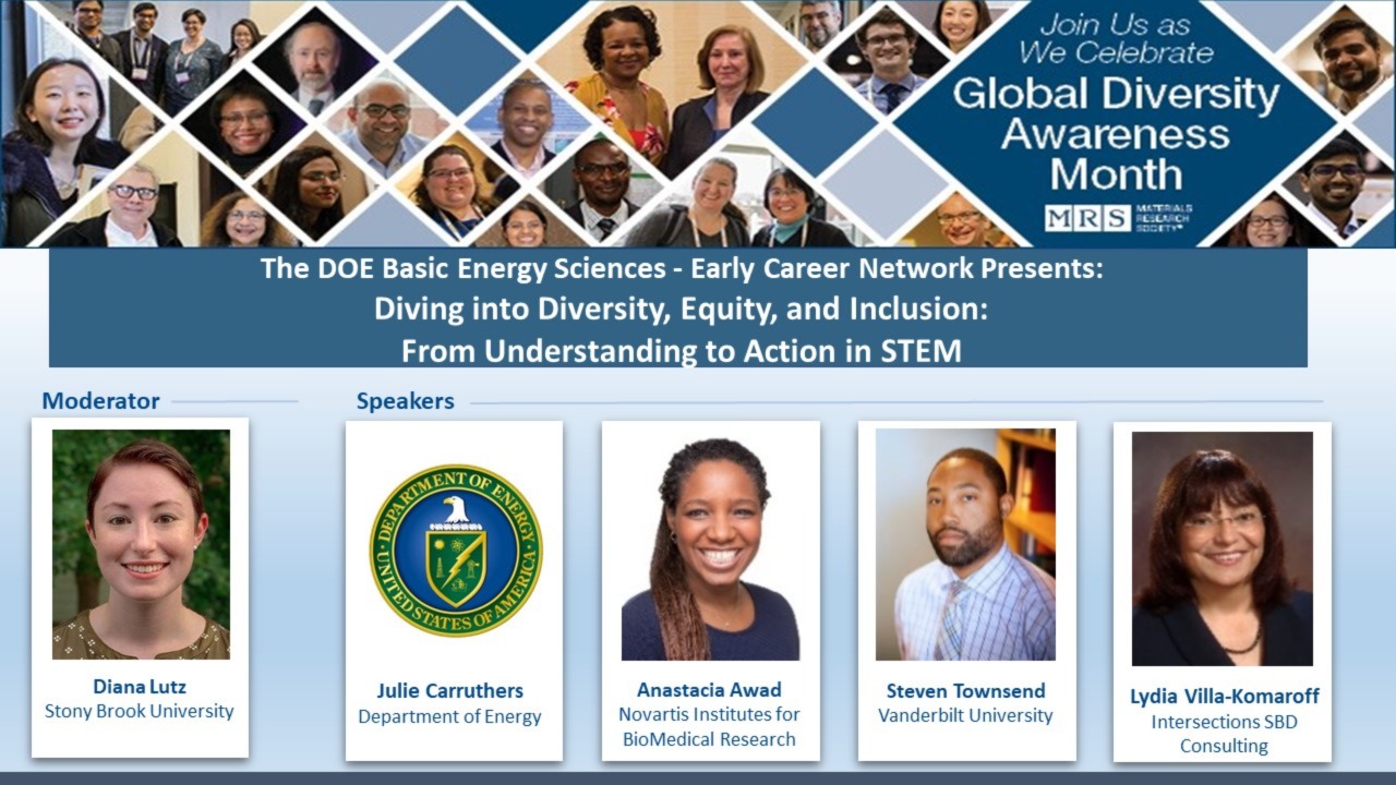 The DOE Basic Energy Sciences Early Career Network Presents Diving