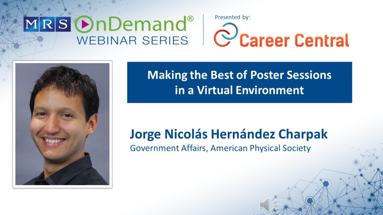 Making the Best of Poster Sessions in a Virtual Environment