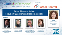 Career Discovery Series: Focus On Quantum and Nanomaterials