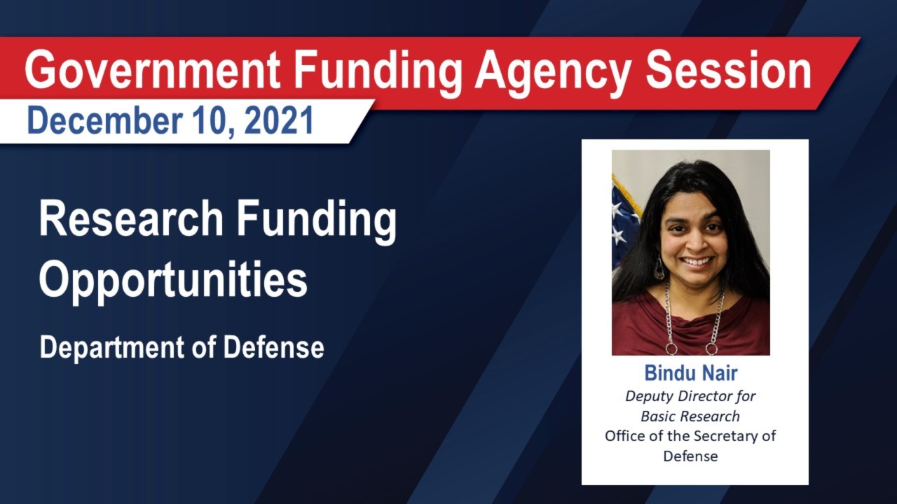 Research Funding Opportunities - Department of Defense Office of Basic Research