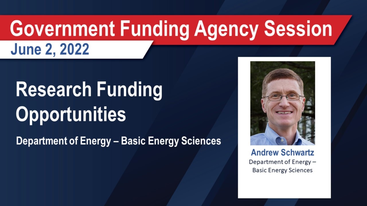 Research Funding Opportunities - Department of Energy - Basic Energy Sciences