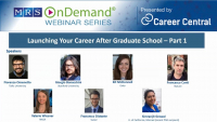 Launching Your Career After Graduate School - Webinar Series