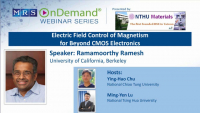 Electric Field Control of Magnetism for Beyond CMOS Electronics