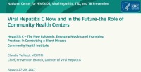 Hepatitis C – The New Epidemic: Emerging Models and Promising Practices in Combatting a Silent Disease icon