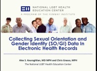 Collecting SO/GI Data: Lessons Learned and Next Steps for Using the Data to Support LGBT Patients icon