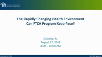 The Rapidly Changing Health Environment: Can the FTCA Program Keep Pace? icon