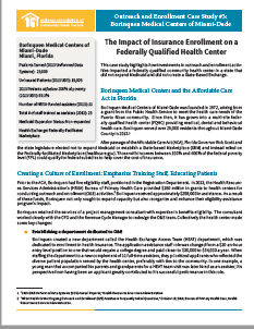 Outreach and Enrollment Case Study #3: Borinquen Medical Centers of Miami-Dade