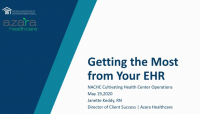 Getting the Most from Your EHR icon