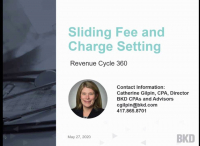 Sliding Fee and Charge Setting icon