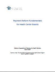 Payment Reform Fundamentals for Health Center Boards