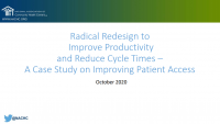Innovative Schedule Changes to Enhance Patient Access by 33%! icon