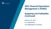 Budgeting and Profitability (cont.) icon
