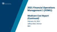 Medicare Cost Report (cont.) icon