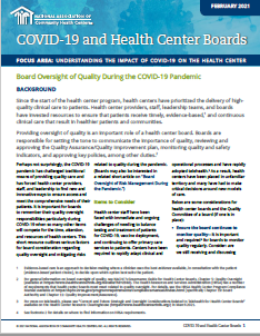 Board Oversight of Quality During the COVID-19 Pandemic