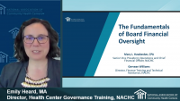 Board Member Boot Camp (Session 3): The Fundamentals of Board Financial Oversight - **Separate Registration Required** icon