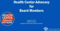 Health Center Advocacy for Board Members icon