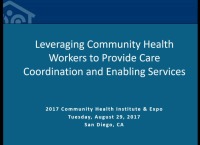 Leveraging Community Health Workers to Provide Care Coordination and Enabling Services icon