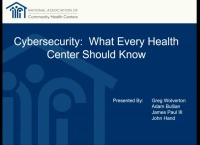 Cybersecurity: What Every Health Center Should Know icon