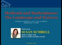 Medicaid and Marketplaces:  The Landscape and Waivers icon