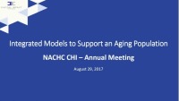 Integrated Models to Support an Aging Population icon