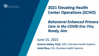 Behavioral Enhanced Primary Care in the COVID Era: Fire, Ready, Aim icon
