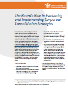 The Board’s Role in Evaluating and Implementing Corporate Consolidation Strategies