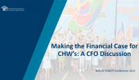 Making the Financial Case for Community Health Workers: A CFO Discussion - NTTAP Featured icon