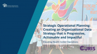 Strategic Operational Planning: Creating an Organizational Data Strategy that is Progressive, Actionable and Impactful Part I icon